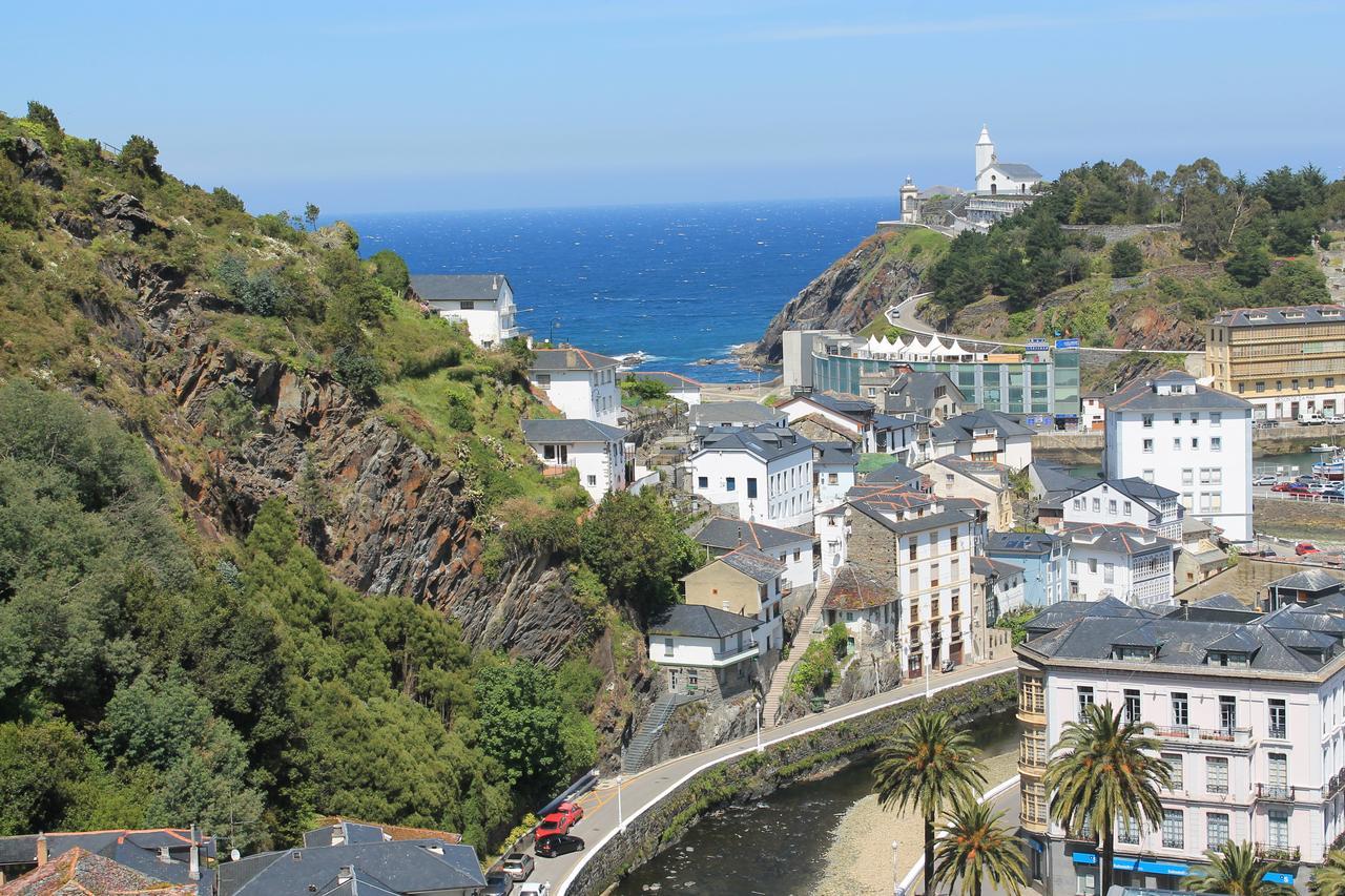 Apartamentos Turisticos Vistademar Luarca Luaran gambar
