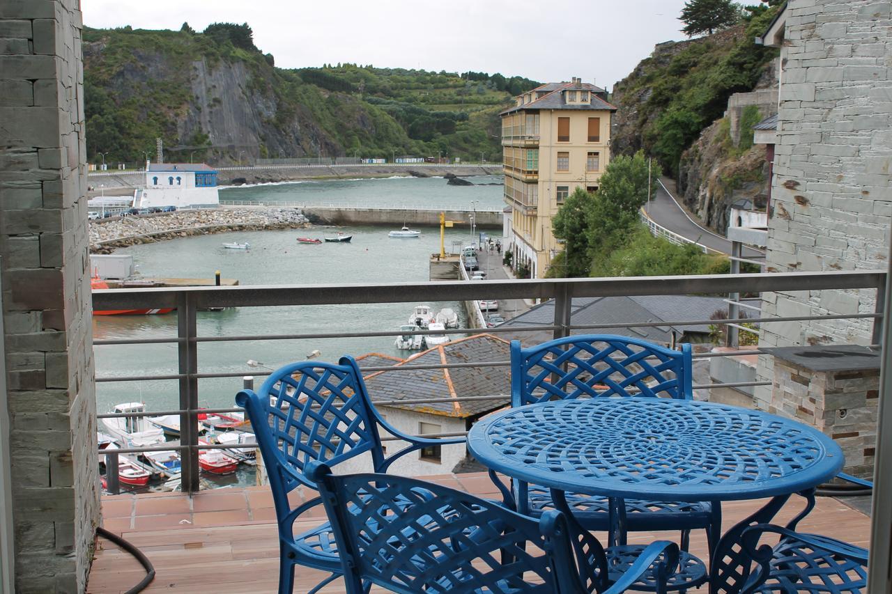 Apartamentos Turisticos Vistademar Luarca Luaran gambar