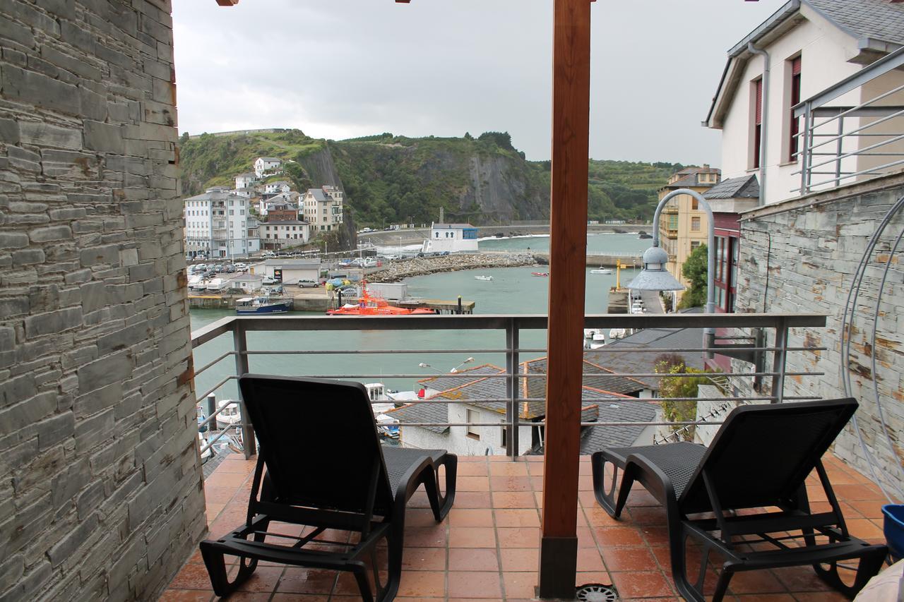 Apartamentos Turisticos Vistademar Luarca Luaran gambar