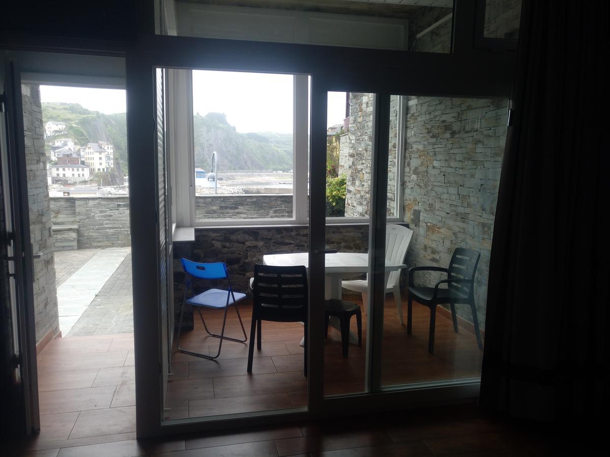 Apartamentos Turisticos Vistademar Luarca Luaran gambar